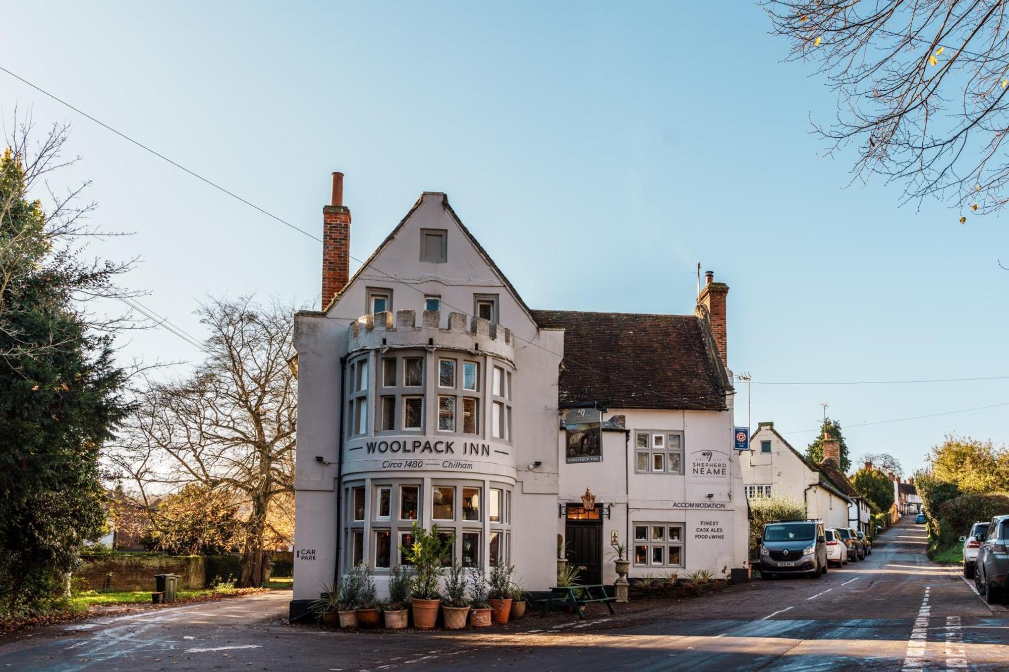 Woolpack Inn Canterbury Exteriör bild