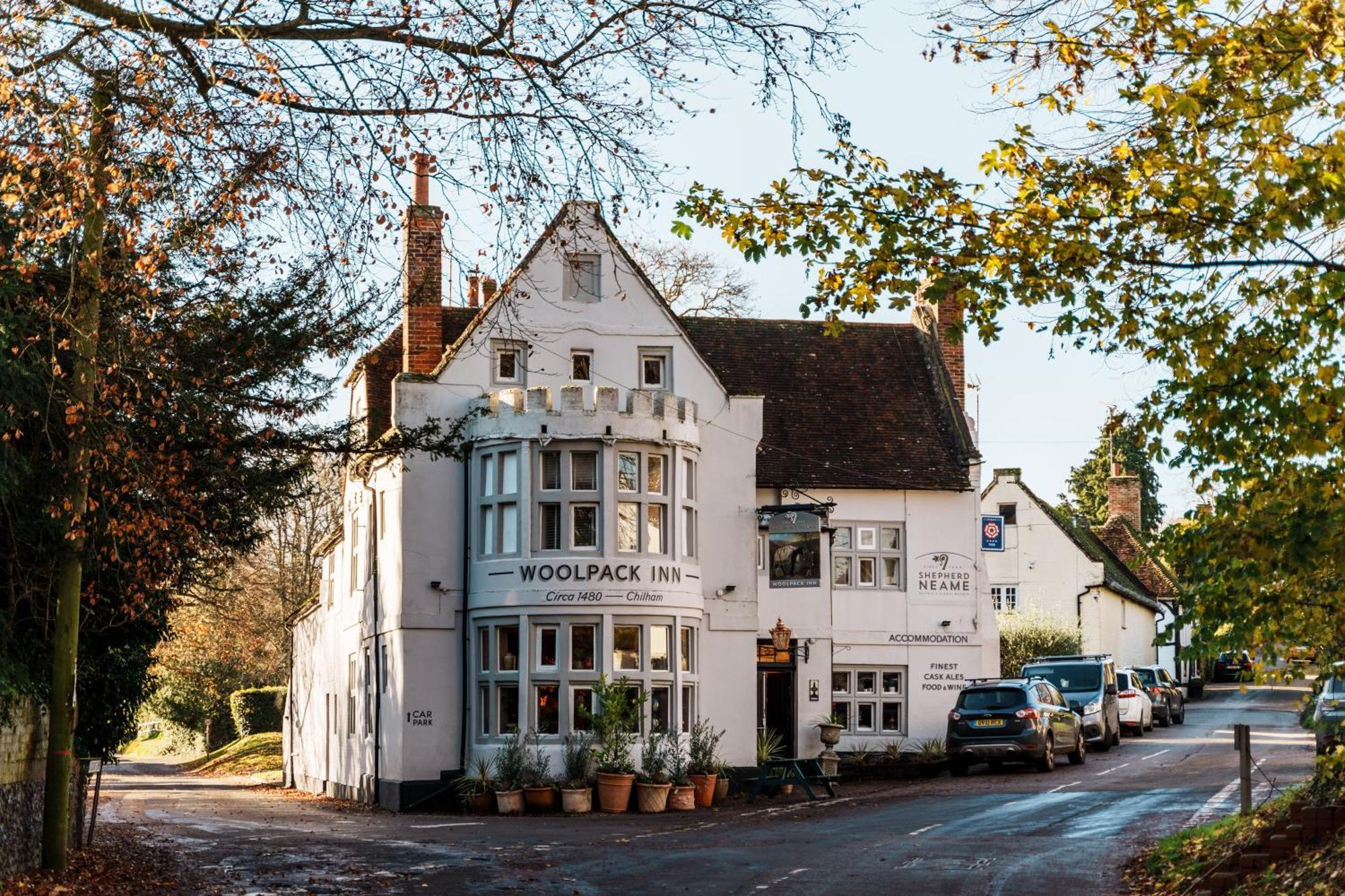 Woolpack Inn Canterbury Exteriör bild